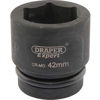 Draper Expert 1" Drive Hexagon Impact Socket Metric 1" 42mm Draper Expert 1" Drive Hexagon Impact Socket Metric 1" 42mm