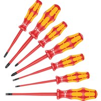 160ISS 7 Piece Kraftform Plus VDE Slimline Screwdriver Set