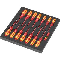 9711 16 Piece VDE Screwdriver Set Foam Insert Tray