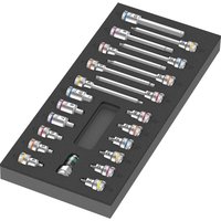 9723 Zyklop 22 Piece 3 8" Drive Hex Torx Socket Bit Set
