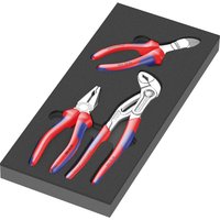 9780 Foam Insert Tray 3 Piece Knipex Pliers Set