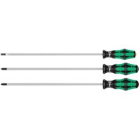 3 Piece Kraftform Long Series Screwdriver Set