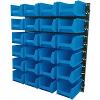 Draper 24 Bins Wall Storage Unit Draper 24 Bins Wall Storage Unit