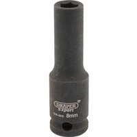 Draper Expert 3/8" Drive Hi Torq Deep Hexagon Impact Socket Metric 3/8" 8mm Draper Expert 3/8" Drive Hi Torq Deep Hexagon Impact Socket Metric 3/8" 8mm