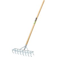 Draper Long Handled Steel Harrow Rake and Scarifier Draper Long Handled Steel Harrow Rake and Scarifier