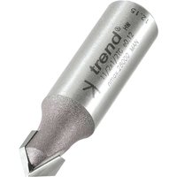 Trend Chamfer V Groove Router Cutter 9.5mm 5mm 1/2" Trend Chamfer V Groove Router Cutter 9.5mm 5mm 1/2"
