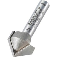 Trend Chamfer V Groove Router Cutter 16mm 8mm 1/4" Trend Chamfer V Groove Router Cutter 16mm 8mm 1/4"