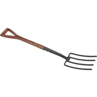 Draper Carbon Steel Garden Fork Ash Handle Draper Carbon Steel Garden Fork Ash Handle