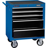 Draper 5 Drawer Tool Roller Cabinet Blue / Black Draper 5 Drawer Tool Roller Cabinet Blue / Black
