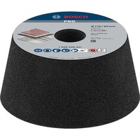 Bosch PRO Conical Abrasive Cup Wheel for Stone 110mm 60g