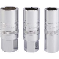 Draper 3 Piece 1/2" Drive Spark Plug Socket Set 1/2" Draper 3 Piece 1/2" Drive Spark Plug Socket Set 1/2"