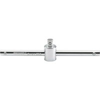 Draper 1/4" Drive Satin Chrome Sliding T Bar 1/4" Draper 1/4" Drive Satin Chrome Sliding T Bar 1/4"