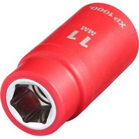 Draper XP1000 3/8" Drive VDE Insulated Hexagon Socket 3/8" 11mm Draper XP1000 3/8" Drive VDE Insulated Hexagon Socket 3/8" 11mm