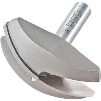 Trend Dished Radius Panel Router Cutter 73mm 22mm 1/2" Trend Dished Radius Panel Router Cutter 73mm 22mm 1/2"