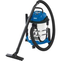 Draper Wet and Dry Vacuum Cleaner With Stainless Steel Tank 20L