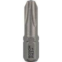 Bosch Extra Hard Phillips Screwdriver Bits PH3 25mm Pack of 25