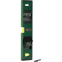Spirit Level Integrated 17 Piece Screwdriver Bit Set 12" 30cm