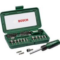 46 Piece Ratchet Screwdriver Bit Socket Set