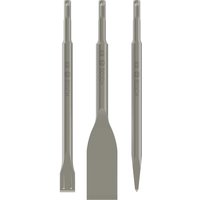 Bosch PRO 3 Piece SDS Plus Chisel Set