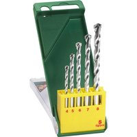 5 Piece Masonry Drill Bit Set