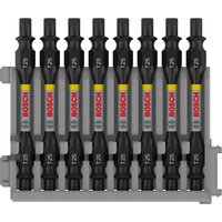 Bosch PRO Impact Torx Screwdriver Bit T25 65mm Pack of 8