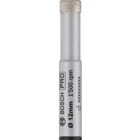 Bosch PRO Ceramic Dry Tile Drill Bit 12mm 33mm Pack of 1