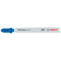 Bosch PRO T121 BFC Thick Metal Cutting Jigsaw Blade Pack of 25