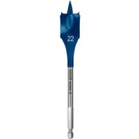 Bosch EXPERT Self Cut Speed Hex Shank Wood Flat Drill Bit 400mm Long