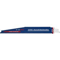 EXPERT S1167XHM Tough Metal Embedded Wood Reciprocating Sabre Saw Blades