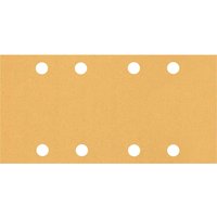 Bosch EXPERT C470 Punched Hook and Loop Sanding Sheets 93mm x 186mm 100g Pack of 50