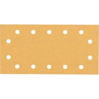 Bosch EXPERT C470 Punched Hook and Loop 1/2 Sanding Sheets 115mm x 230mm 100g Pack of 50