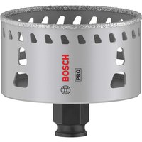 Bosch PRO Power Change Plus Diamond Grit Tile Hole Saw 76mm