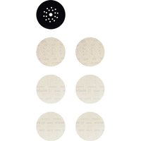 Bosch EXPERT M480 225mm Net Abrasive Dry Wall Sanding Disc 225mm Assorted Pack of 7