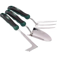 Draper Expert Heavy Duty Stainless Steel Hand Fork, Trowel and Weed Fork Set Draper Expert Heavy Duty Stainless Steel Hand Fork, Trowel and Weed Fork Set