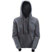 Snickers Ladies Zip Hoodie Steel Grey XS