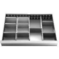 27 Partition Steel Divider 75mm Wall Chests Cabinets