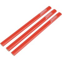 Draper Carpenters Pencils Pack of 3 Draper Carpenters Pencils Pack of 3