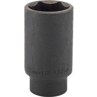 Draper Expert 1/2" Drive Hi Torq Deep Hexagon Impact Socket Metric 1/2" 32mm Draper Expert 1/2" Drive Hi Torq Deep Hexagon Impact Socket Metric 1/2" 32mm