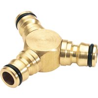 Draper Expert 3 Way Garden Hose Pipe Connector Draper Expert 3 Way Garden Hose Pipe Connector