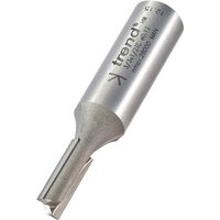 Trend Professional Two Flute Straight Router Cutter 7mm 19mm 1/2" Trend Professional Two Flute Straight Router Cutter 7mm 19mm 1/2"