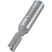 Trend Professional Two Flute Straight Router Cutter 9mm 19mm 1/2" Trend Professional Two Flute Straight Router Cutter 9mm 19mm 1/2"