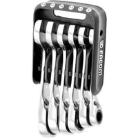 467BS 6 Piece Short Reversible Ratchet Spanner Set