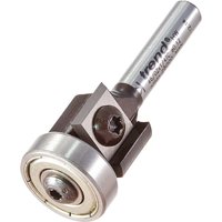 Trend Rotatip Trimmer Bearing Guided Router Cutter 19mm 12mm 1/4" Trend Rotatip Trimmer Bearing Guided Router Cutter 19mm 12mm 1/4"