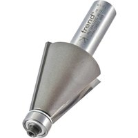 Trend Bevel Bearing Guided Router Cutter 30mm 35mm 1/2" Trend Bevel Bearing Guided Router Cutter 30mm 35mm 1/2"