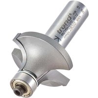Trend Bearing Guided Ovolo and Round Router Cutter 34.9mm 18mm 1/2" Trend Bearing Guided Ovolo and Round Router Cutter 34.9mm 18mm 1/2"