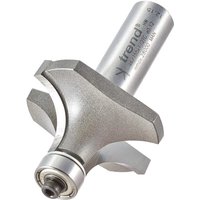 Trend Bearing Guided Ovolo and Round Router Cutter 41.1mm 20mm 1/2" Trend Bearing Guided Ovolo and Round Router Cutter 41.1mm 20mm 1/2"