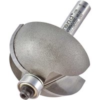 Trend Cove Bearing Guided Router Cutter 34.9mm 16mm 1/4" Trend Cove Bearing Guided Router Cutter 34.9mm 16mm 1/4"