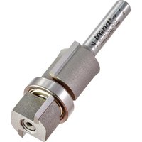 Trend Bearing Guided Double Trim Router Cutter 18mm 15mm 1/4" Trend Bearing Guided Double Trim Router Cutter 18mm 15mm 1/4"