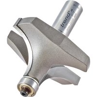Trend Bearing Guided Ovolo and Round Router Cutter 57.1mm 25.4mm 1/2" Trend Bearing Guided Ovolo and Round Router Cutter 57.1mm 25.4mm 1/2"