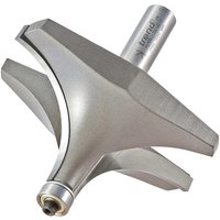 Trend Bearing Guided Ovolo and Round Router Cutter 89mm 50.8mm 1/2"